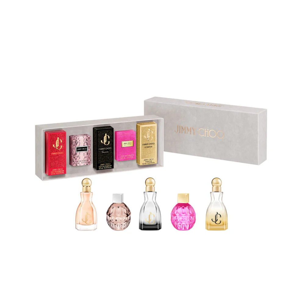 Jimmy Choo – The Miniatures Collection (5 Pieces) – Perfume Set